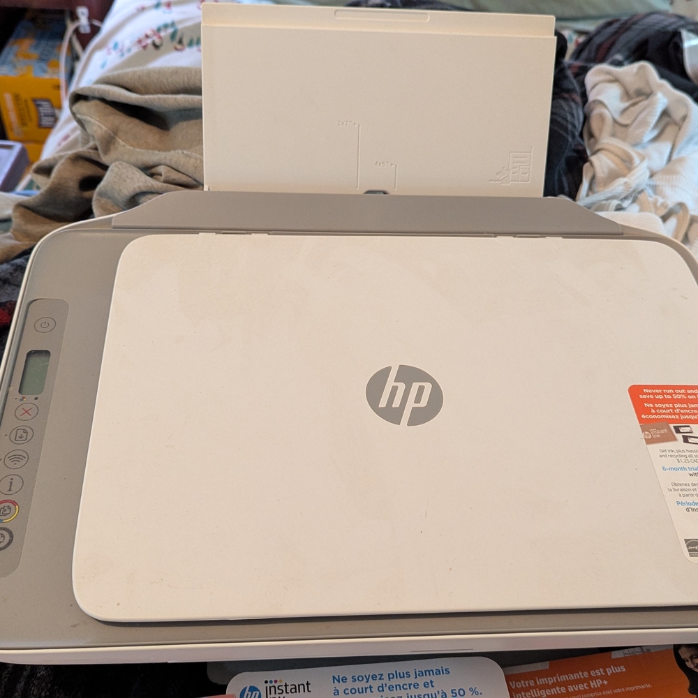 HP Gray All-in-One Printer